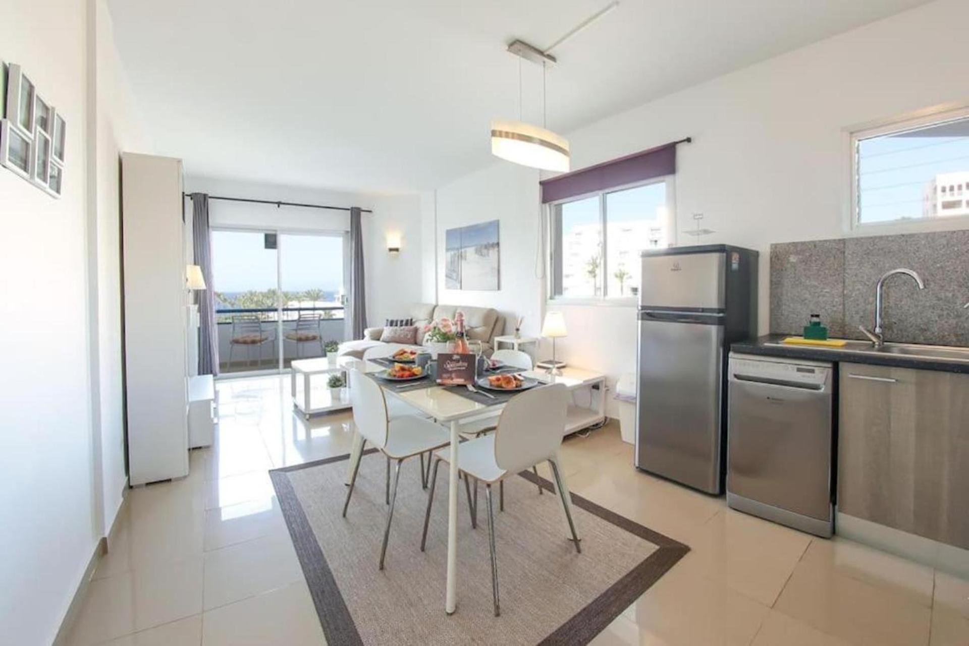 Amazing 2 Bedroom Flat With Beachfront And Pool, Paraiso Del Sur A306 Playa Paraíso Eksteriør bilde